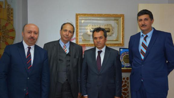 Genel Müdürümüz Sn.Osman Nuri GÜLAY, Orhan İĞREK ve Bursa Nilüfer Atatürk MTAL müdürünü makamında kabul etti