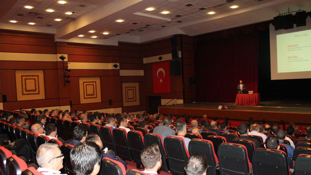 Teknoloji Üreten Türkiye İçin Patent ve Faydalı Model Eğitimlerine Devam Ediyoruz