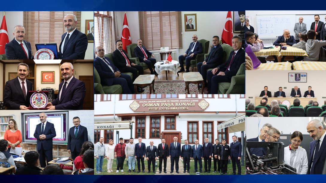 Meslekî ve Teknik Eğitim Genel Müdürümüz Ali KARAGÖZ Tokat ilini ziyaret etti.