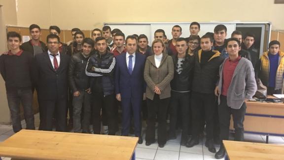 Genel Müdürümüz Osman Nuri GÜLAY, Tarihi Ulus Mesleki ve Teknik Anadolu Lisesinde