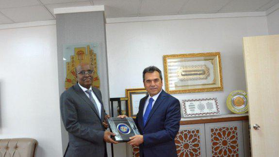 Cibuti Cumhuriyeti Ankara Büyükelçisi Sayın Aden Houssein Abdillahinin Genel Müdürlüğümüzü Ziyareti