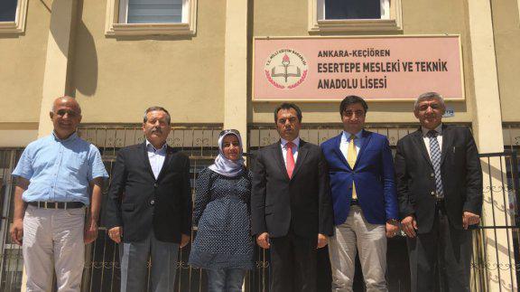 Genel Müdürümüz Sayın Osman Nuri GÜLAY Ankarada okul ziyaretlerinde bulundu.
