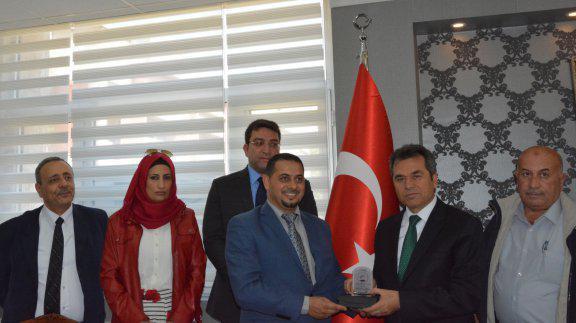 Genel Müdürümüz Sayın Osman Nuri GÜLAY Ürdünden gelen heyeti kabul etti