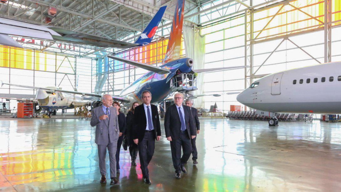   Bakan Yardımcımız Mahmut ÖZER ve Genel Müdürümüz Kemal Varın NUMANOĞLU, myTECHNIC uçak bakım merkezini ziyaret etti