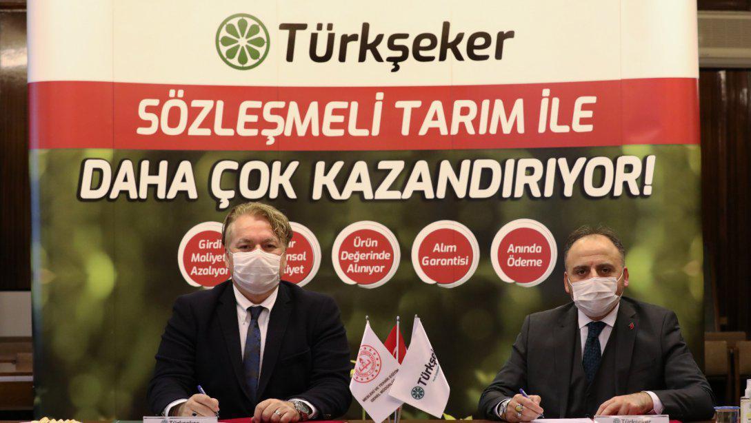 Genel Müdürlüğümüz ile Türkiye Şeker Fabrikaları Anonim Şirketi Mesleki Eğitim İş Birliği Protokolü İmzalandı
