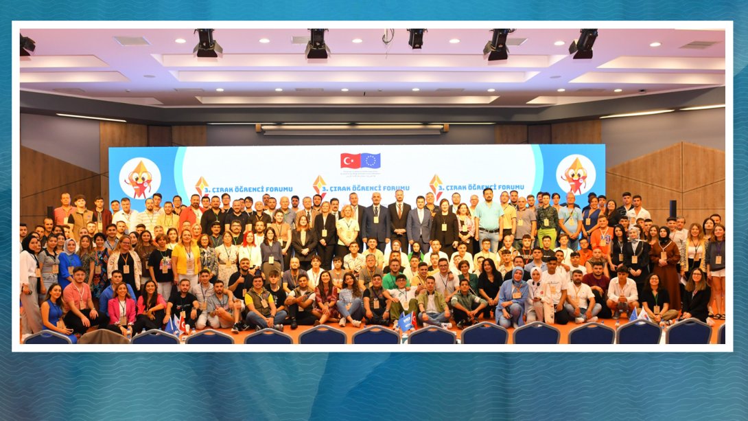 İMEP 3. Çırak Öğrenci Forumu Antalya'da Düzenlendi.