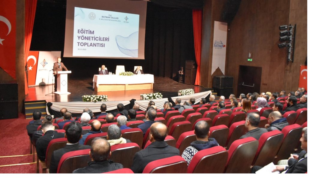 Millî Eğitim Bakan Yardımcısı Kemal ŞAMLIOĞLU ile Meslekî ve Teknik Eğitim Genel Müdürü Ali KARAGÖZ Batman ilini ziyaret etti