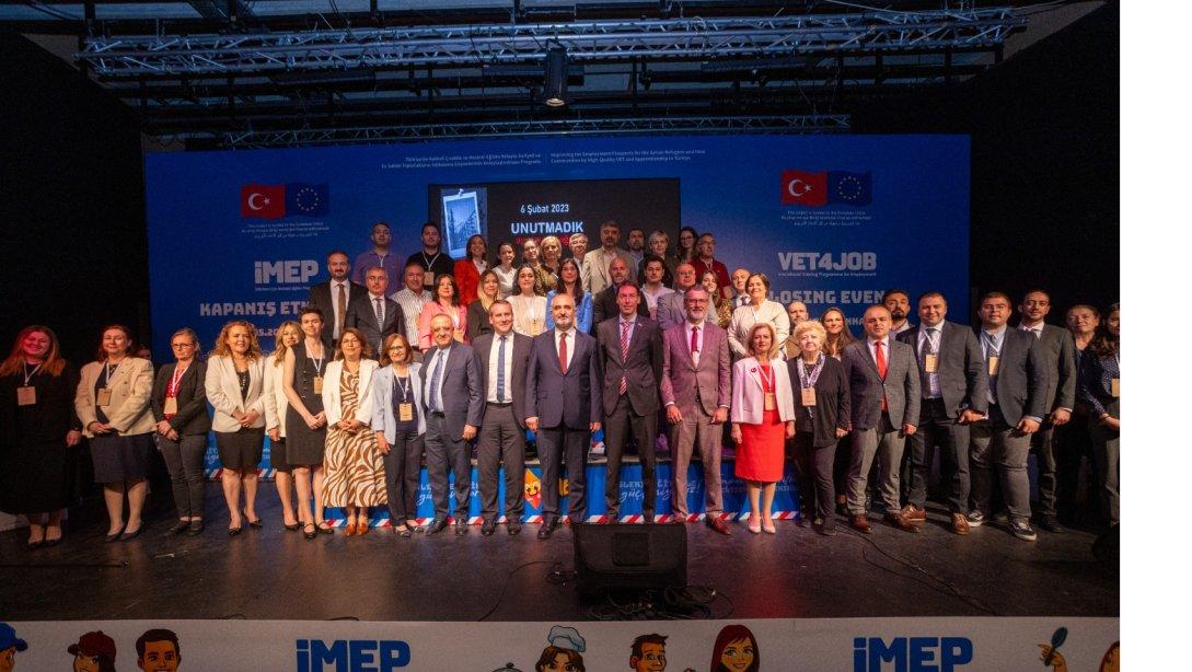 İstihdam İçin Mesleki Eğitim Programı (İMEP) Kapanış Etkinliğini 23 Mayıs 2024'te Ankara'da gerçekleştirildi.