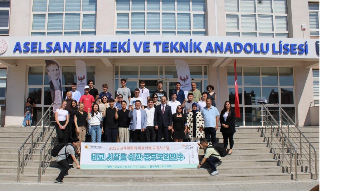 KORE CUMHURİYETİ SEUL BÜYÜKŞEHİR BELEDİYESİ EĞİTİM OFİSİ (SMOE) YETKİLİLERİNİN ÜLKEMİZİ VE ANKARA ASELSAN MESLEKİ VE TEKNİK ANADOLU LİSESİ ZİYARETLERİ...
