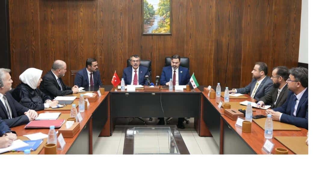 MEB'DEN SURİYE'NİN EĞİTİM SİSTEMİNE KAPSAMLI DESTEK